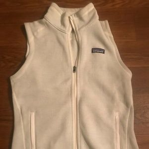 Patagonia Synchilla Womens Cream Vest - S